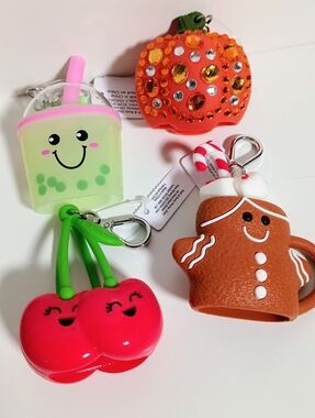 Bath & Body Works Pocket Bac Holders Cherries Pumpkin Boba Gingerbread